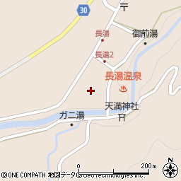 大分県竹田市直入町大字長湯8002-4周辺の地図