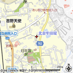 福岡県大牟田市吉野1989周辺の地図
