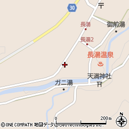 大分県竹田市直入町大字長湯8015-1周辺の地図