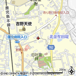 福岡県大牟田市吉野2035-4周辺の地図