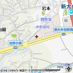 ホテルＣ＆Ｓ新大牟田周辺の地図