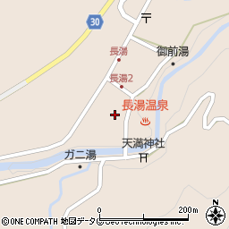 大分県竹田市直入町大字長湯8003周辺の地図