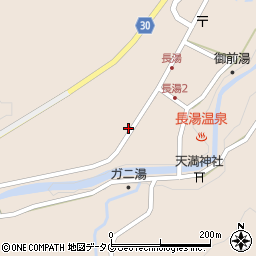 大分県竹田市直入町大字長湯8019周辺の地図