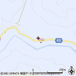 大分県豊後大野市大野町中土師1916周辺の地図