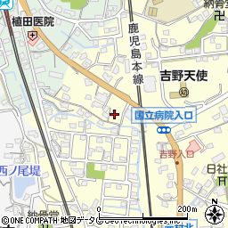 福岡県大牟田市吉野1861周辺の地図