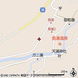 大分県竹田市直入町大字長湯8021周辺の地図