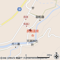 大分県竹田市直入町大字長湯7987周辺の地図