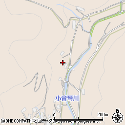 長崎県東彼杵郡東彼杵町小音琴郷1346周辺の地図