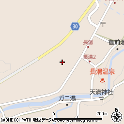 大分県竹田市直入町大字長湯8026-1周辺の地図