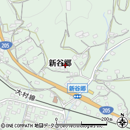 長崎県東彼杵郡川棚町新谷郷周辺の地図