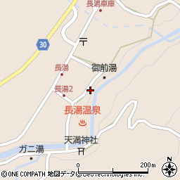 大分県竹田市直入町大字長湯7979周辺の地図