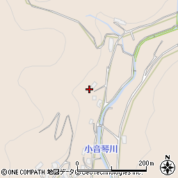 長崎県東彼杵郡東彼杵町小音琴郷1348周辺の地図
