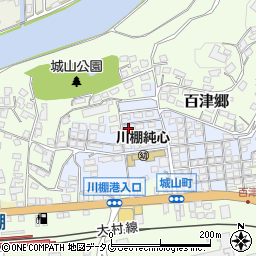 長崎県東彼杵郡川棚町城山町11周辺の地図