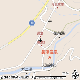 大分県竹田市直入町大字長湯7982周辺の地図