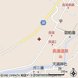 大分県竹田市直入町大字長湯8035-1周辺の地図