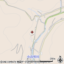 長崎県東彼杵郡東彼杵町小音琴郷1349周辺の地図