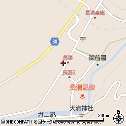 大分県竹田市直入町大字長湯8039-5周辺の地図