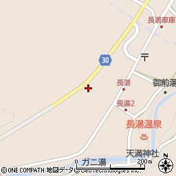 大分県竹田市直入町大字長湯7577周辺の地図
