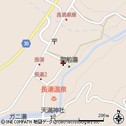 大分県竹田市直入町大字長湯7961周辺の地図