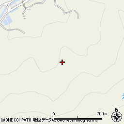 大分県津久見市下青江1997周辺の地図