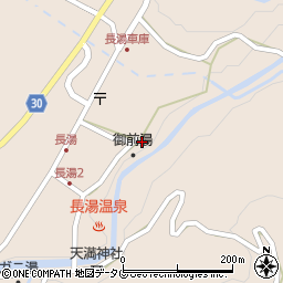 大分県竹田市直入町大字長湯7963周辺の地図