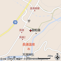 大分県竹田市直入町大字長湯7980周辺の地図