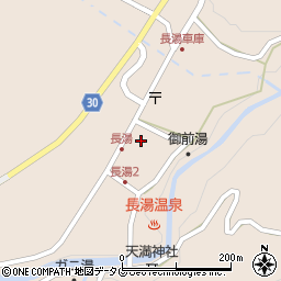 大分県竹田市直入町大字長湯7981周辺の地図