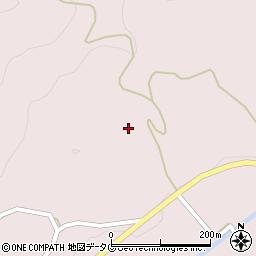 大分県豊後大野市犬飼町黒松1352周辺の地図