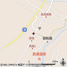 大分県竹田市直入町大字長湯8040周辺の地図