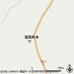 大分県豊後大野市朝地町梨小11周辺の地図