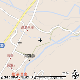 大分県竹田市直入町大字長湯7932周辺の地図