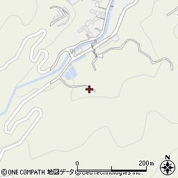 大分県津久見市下青江2106周辺の地図