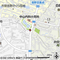 白石タクシー株式会社　吉野営業所周辺の地図