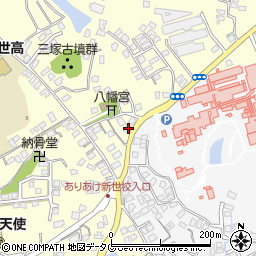 福岡県大牟田市吉野1100-1周辺の地図