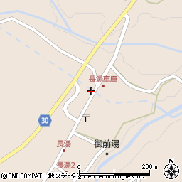 大分県竹田市直入町大字長湯8058周辺の地図