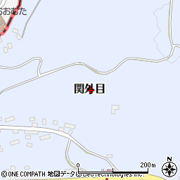 熊本県玉名郡南関町関外目周辺の地図