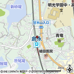 倉永駅周辺の地図