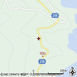 長崎県南松浦郡新上五島町立串郷1332周辺の地図