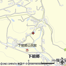 長崎県東彼杵郡川棚町下組郷周辺の地図