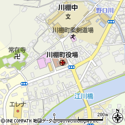 川棚町役場　住民福祉課周辺の地図