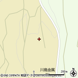 佐賀県鹿島市山浦丁-1443周辺の地図