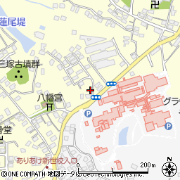 福岡県大牟田市吉野1093-13周辺の地図