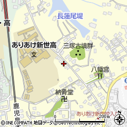 福岡県大牟田市吉野1438-1周辺の地図