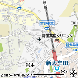 福岡県大牟田市岩本2680-2周辺の地図
