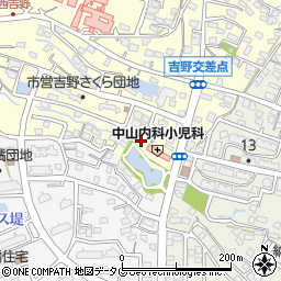 福岡県大牟田市吉野951周辺の地図