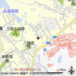 福岡県大牟田市吉野1137-4周辺の地図