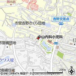 福岡県大牟田市吉野956-5周辺の地図