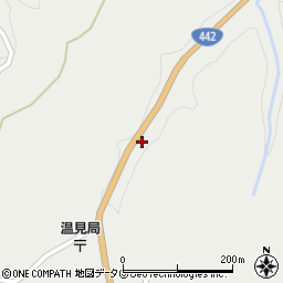 大分県豊後大野市朝地町梨小27周辺の地図