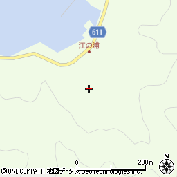 大分県津久見市江ノ浦3801-1周辺の地図