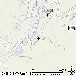 大分県津久見市下青江9周辺の地図